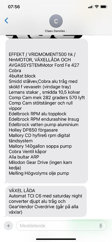 Begagnad Ford Fairlane XL 500 HK (367 kW) 1967