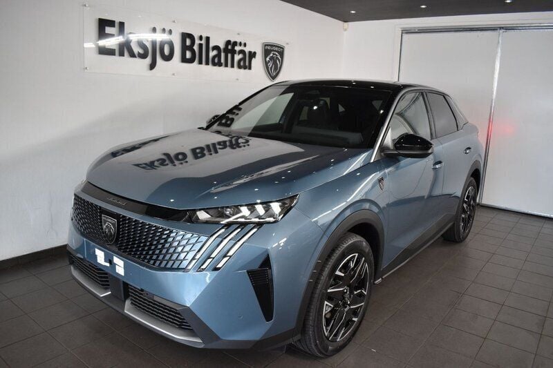 Svart Begagnad 2024 Peugeot 3008 GT SUV | 459 700 kr - Bild 1/4