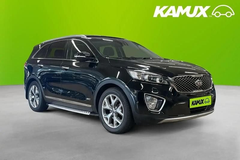 Svart Begagnad 2017 Kia Sorento 2 SUV | 248 700 kr (Bra pris) - Bild 1/3