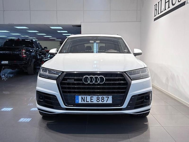 Begagnad Audi Q7 S-Line 272 HK (200 kW) 2016 Vit SUV