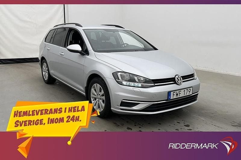 Begagnad VW Golf VII 110 HK (80 kW) 2018 Silver Kombi