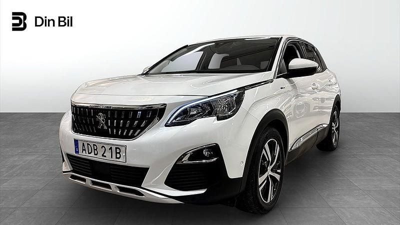 Vit Begagnad 2020 Peugeot 3008 GT SUV | 209 900 kr (Bra pris) - Bild 1/4