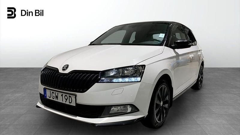 Vit Begagnad 2020 Skoda Fabia Monte Carlo Halvkombi | 149 900 kr (Marknadspris) - Bild 1/4