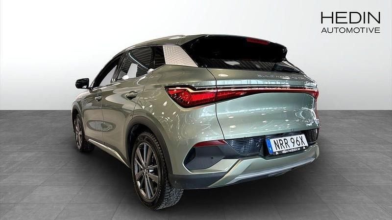 Begagnad BYD Atto 3 Design 150 kW (204 HK) 2023 Grön SUV