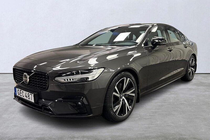 Grå Begagnad 2020 Volvo S90 R-Design Sedan | 325 000 kr (Marknadspris) - Bild 1/4