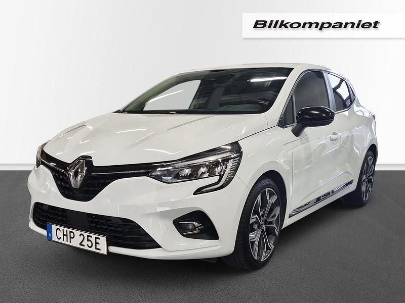 Vit Begagnad 2019 Renault Clio V Intens Halvkombi | 129 500 kr (Marknadspris) - Bild 1/4