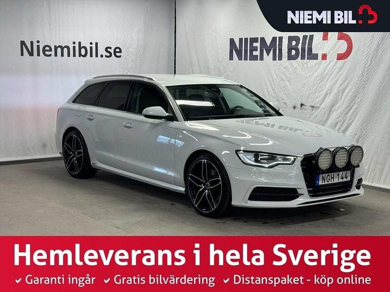 Vit Begagnad 2013 Audi A6 Kombi | 139 900 kr (Marknadspris) - Bild 1/3