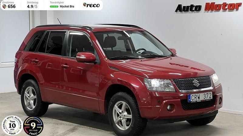 Begagnad Suzuki Grand Vitara 169 HK (124 kW) 2010 Röd SUV
