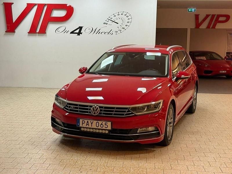 Begagnad VW Passat GT 190 HK (139 kW) 2018 Röd Kombi