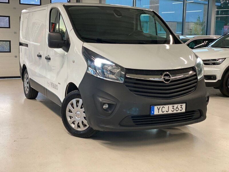 Vit (vit ) Begagnad 2016 Opel Vivaro Van | 149 900 kr (Lite dyr) - Bild 1/4