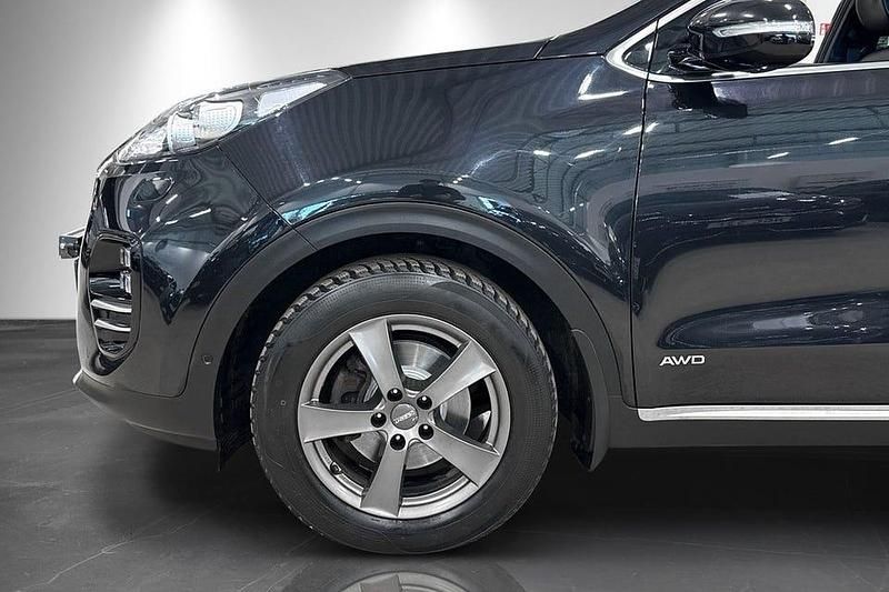 Begagnad Kia Sportage GT-Line 177 HK (130 kW) 2017 Svart SUV