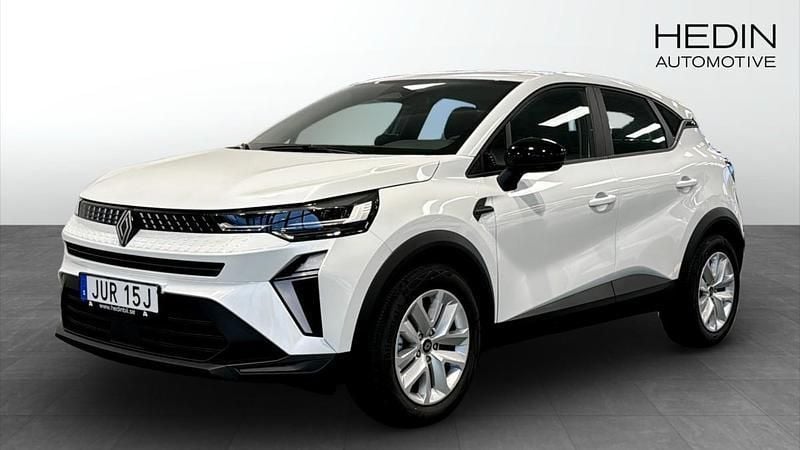 Vit (white) Ny 2024 Renault Captur Evolution SUV | 244 900 kr (Bra pris) - Bild 1/4