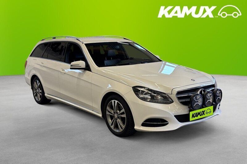 Vit Begagnad 2013 Mercedes E220 Kombi | 109 800 kr (Marknadspris) - Bild 1/3