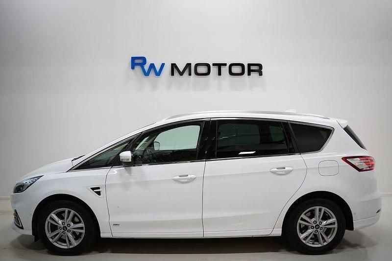 Begagnad Ford S-MAX Titanium 190 HK (139 kW) 2019 Vit Minibuss