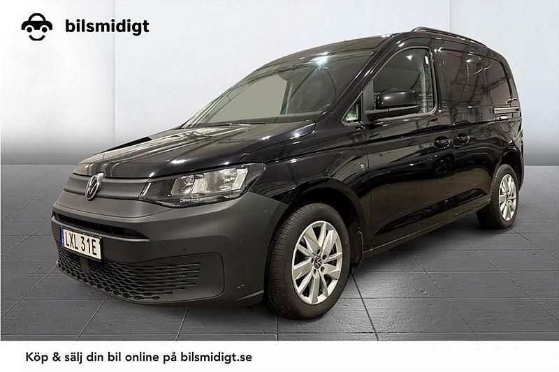 Svart Begagnad 2022 VW Caddy Minibuss | 218 900 kr (Superpris) - Bild 1/3
