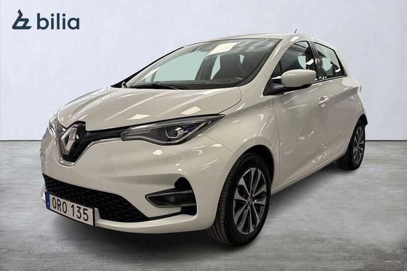 Vit Begagnad 2021 Renault Zoe Zen Halvkombi | 149 000 kr (Bra pris) - Bild 1/3