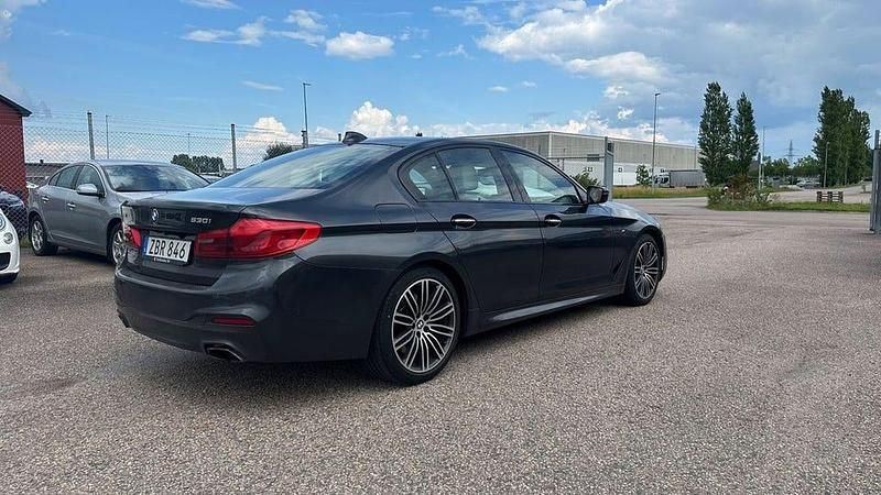 Begagnad BMW 530 M Sport 252 HK (185 kW) 2017 Grå Sedan