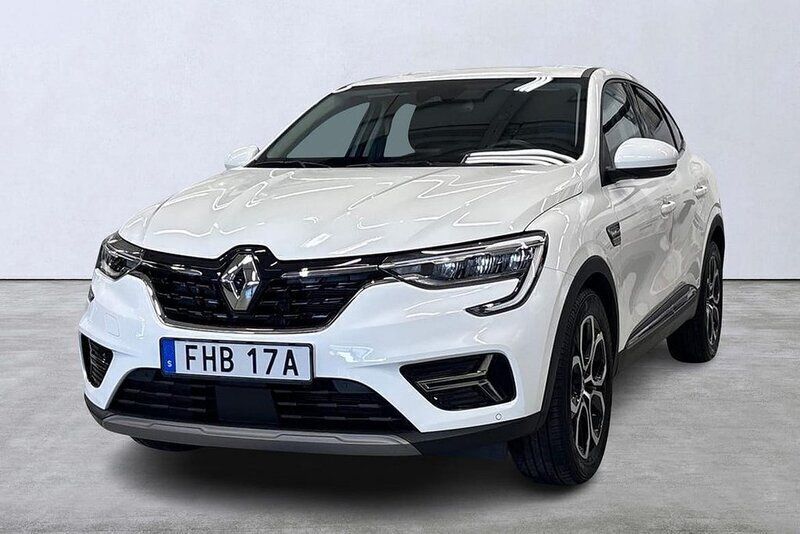 Vit Begagnad 2022 Renault Arkana Intens SUV | 225 000 kr (Bra pris) - Bild 1/4