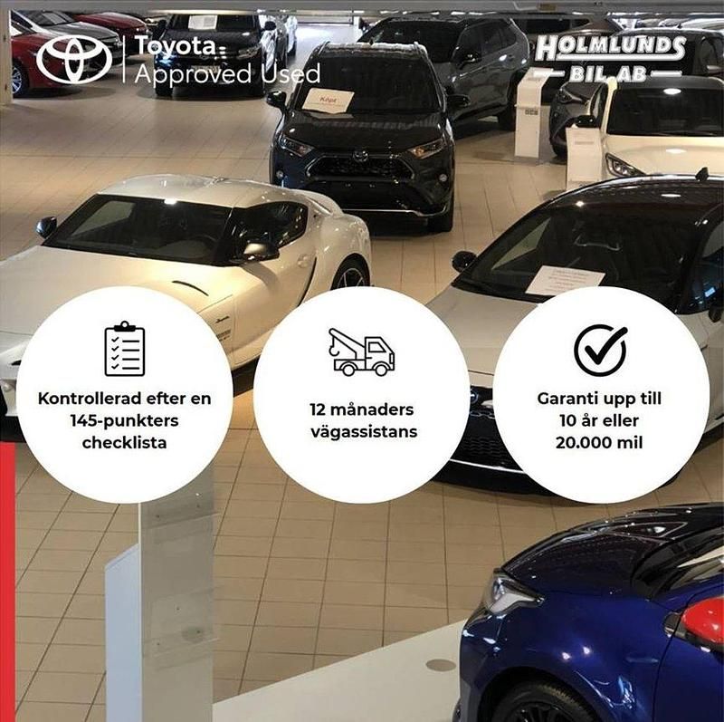 Röd Begagnad 2021 Toyota Camry Hybrid Executive Sedan | 319 900 kr (Marknadspris) - Bild 1/4