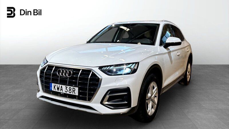 Vit Begagnad 2023 Audi Q5 Proline SUV | 474 500 kr (Marknadspris) - Bild 1/4