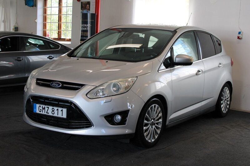 Grå Begagnad 2010 Ford C-MAX Titanium Minibuss | 59 900 kr (Marknadspris) - Bild 1/4