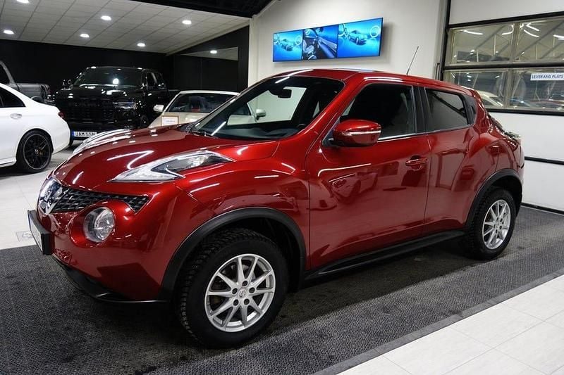 Begagnad Nissan Juke 117 HK (86 kW) 2016 Röd SUV
