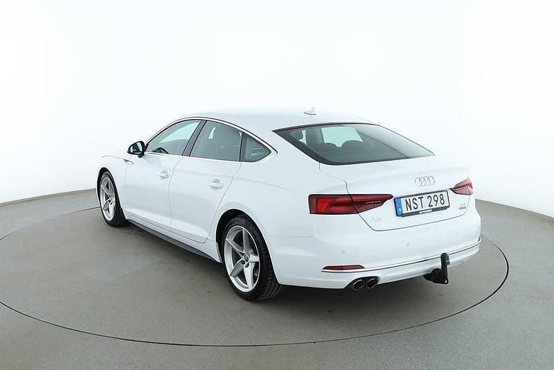 Begagnad Audi A5 Sportback 192 HK (141 kW) 2018 Vit Halvkombi