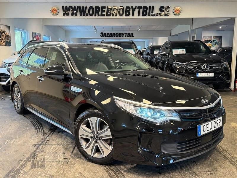 Begagnad Kia Optima Sport 205 HK (150 kW) 2018 Svart Kombi