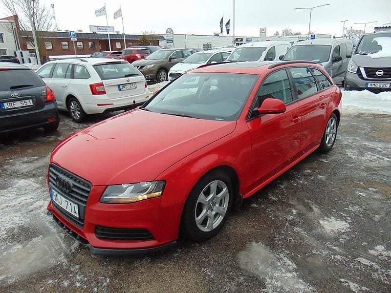 Begagnad Audi A4 160 HK (117 kW) 2008 Röd Kombi
