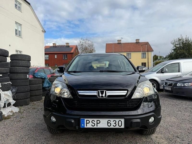 Svart Begagnad 2008 Honda CR-V SUV | 69 500 kr (Marknadspris) - Bild 1/4