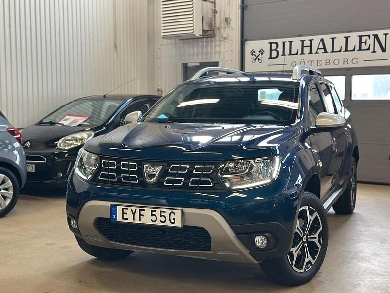 Blå Begagnad 2019 Dacia Duster SUV | 134 900 kr (Lite dyr) - Bild 1/4