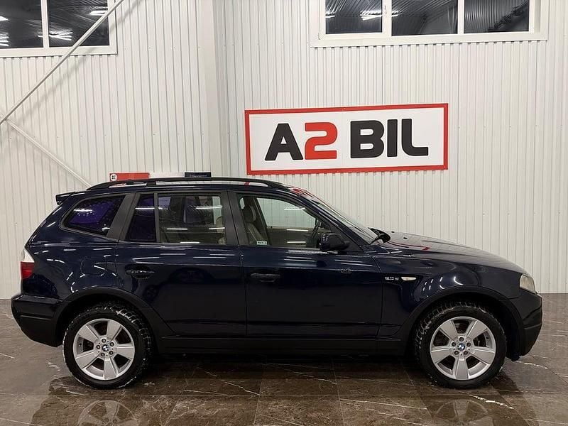 Begagnad BMW X3 Comfort Edition 177 HK (130 kW) 2007 Blå SUV