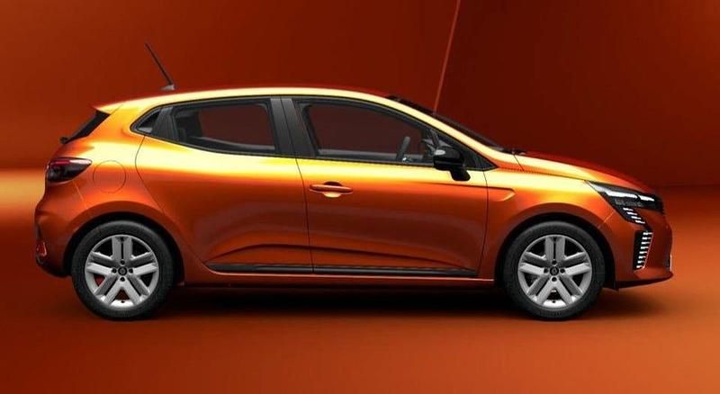 Begagnad Renault Clio V Evolution 90 HK (66 kW) 2024 Orange Halvkombi