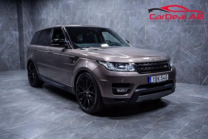 Brun Begagnad 2016 Land Rover Range Rover Sport SUV | 279 800 kr (Superpris) - Bild 1/4
