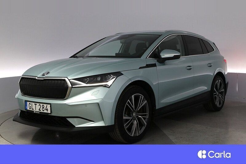 Silver Begagnad 2022 Skoda Enyaq iV SUV | 356 900 kr (Bra pris) - Bild 1/4