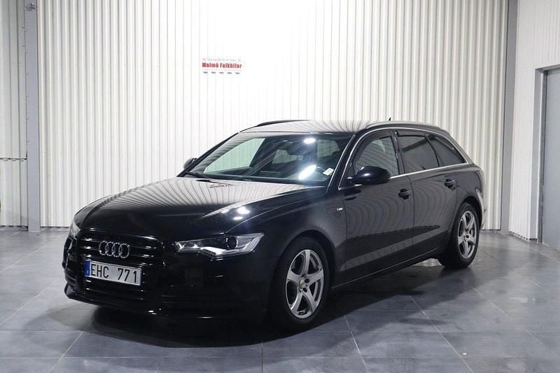 Svart Begagnad 2013 Audi A6 S-Line Kombi | 129 900 kr (Marknadspris) - Bild 1/4