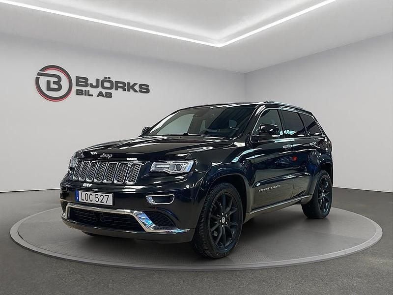 Svart Begagnad 2014 Jeep Grand Cherokee Summit SUV | 159 500 kr (Marknadspris) - Bild 1/4