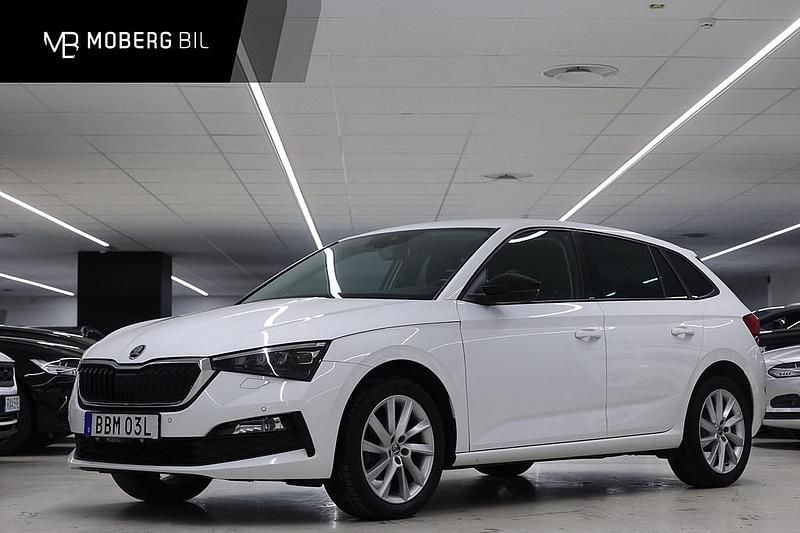 Vit Begagnad 2019 Skoda Scala Halvkombi | 179 900 kr (Lite dyr) - Bild 1/3