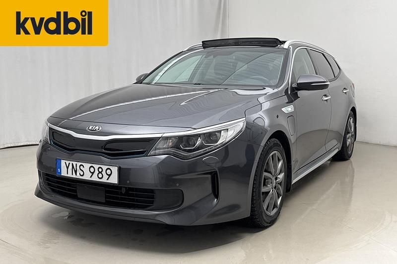 Begagnad Kia Optima Advance 205 HK (150 kW) 2018 Grå Kombi