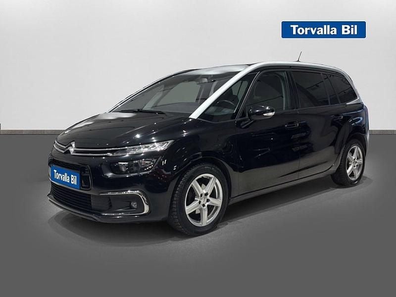 Begagnad Citroën C4 SpaceTourer Shine 131 HK (96 kW) 2021 Svart Minibuss