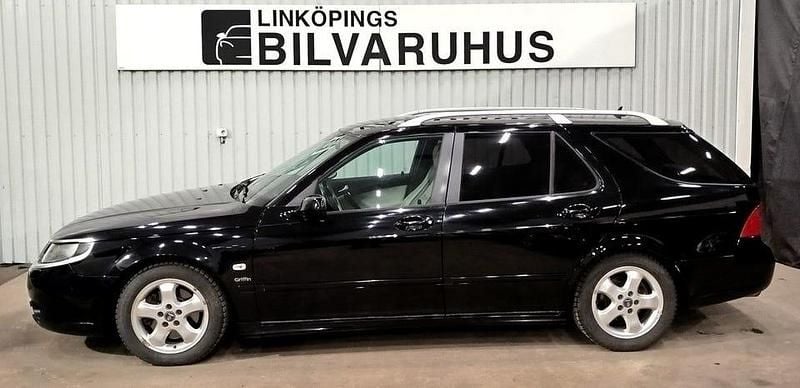 Begagnad Saab 9-5 Griffin 185 HK (136 kW) 2009 Svart Kombi