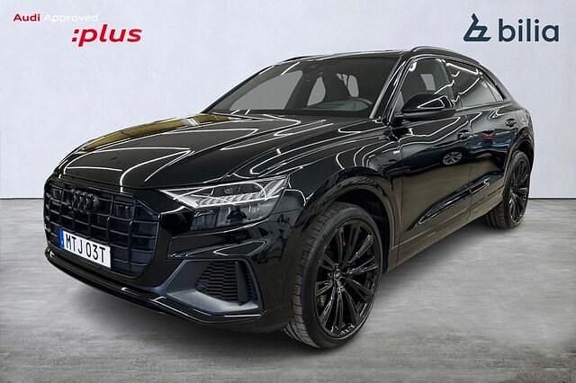 Svart Begagnad 2023 Audi Q8 Design SUV | 979 000 kr (Marknadspris) - Bild 1/4