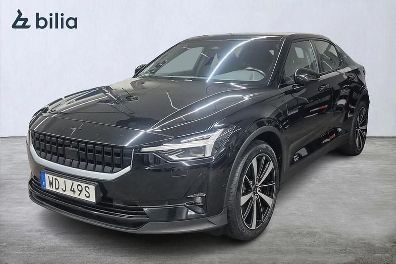 Svart Begagnad 2021 Polestar 2 Long Range Dual motor Halvkombi | 289 000 kr (Lite dyr) - Bild 1/3