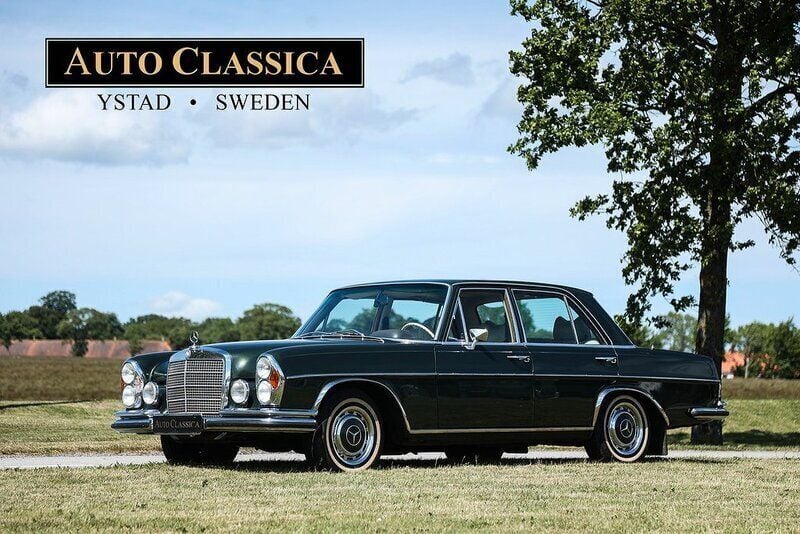 Grön Begagnad 1971 Mercedes 280 SE Sedan | 345 000 kr - Bild 1/4