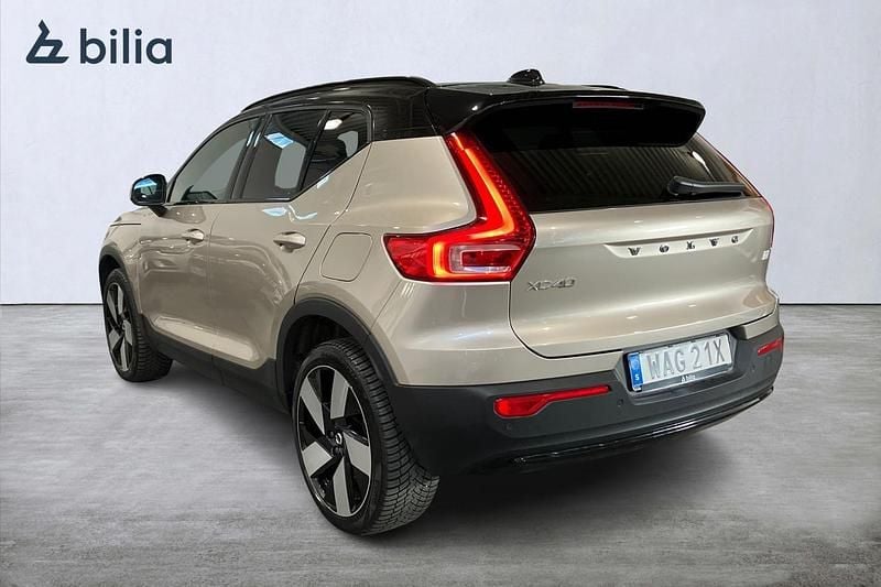 Begagnad Volvo XC40 Single Motor 185 kW (252 HK) 2023 Grå SUV