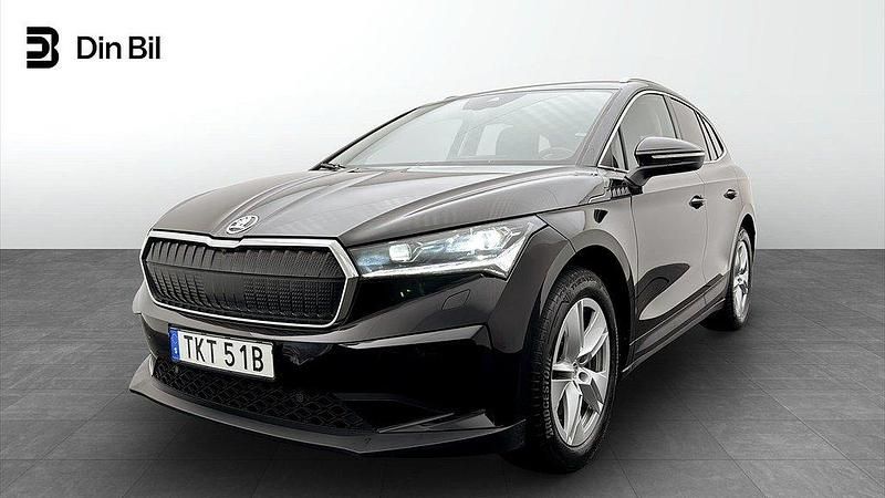 Svart Begagnad 2022 Skoda Enyaq iV SUV | 389 500 kr (Lite dyr) - Bild 1/4