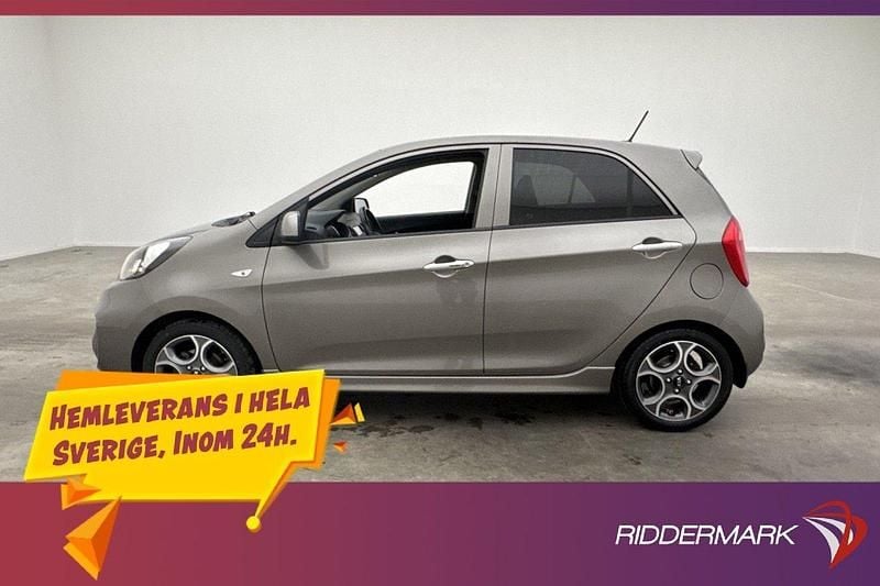Grå Begagnad 2016 Kia Picanto Halvkombi | 129 800 kr (Marknadspris) - Bild 1/3