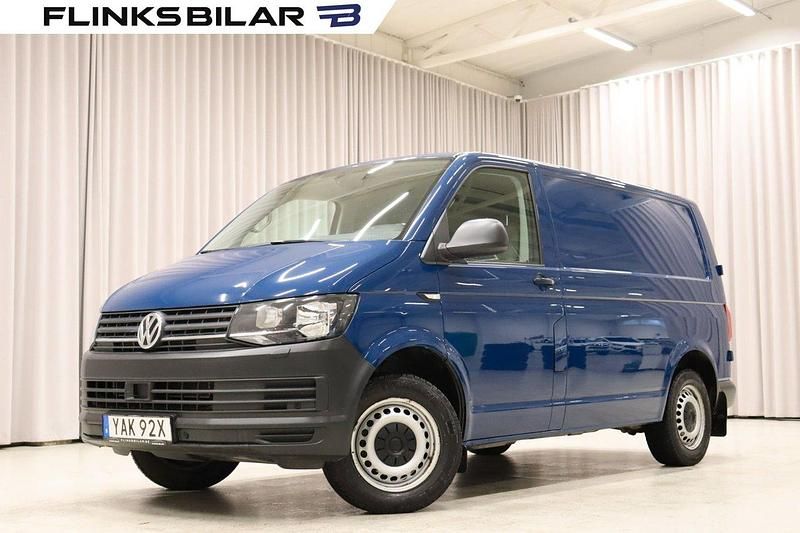 Mörkblå (blå) Begagnad 2019 VW T6.1 Van | 159 800 kr (Superpris) - Bild 1/4