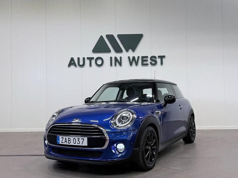 Blå Begagnad 2019 Mini Cooper Pepper Halvkombi | 159 900 kr (Bra pris) - Bild 1/4