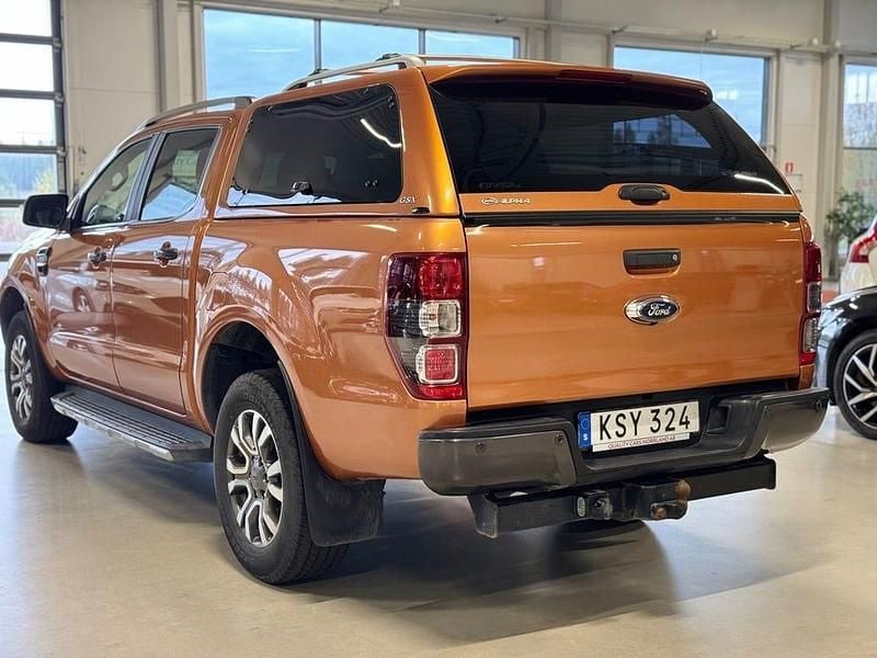 Begagnad Ford Ranger 200 HK (147 kW) 2018 Orange Pickup
